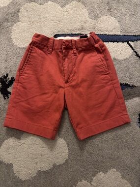 J. Crew Boys' Cotton Chino Shorts - Rust
